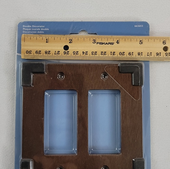 (4) Brainerd ROWLAND Double Decorator 66265 Charcoal Ebony & Soft Iron - Picture 5 of 13